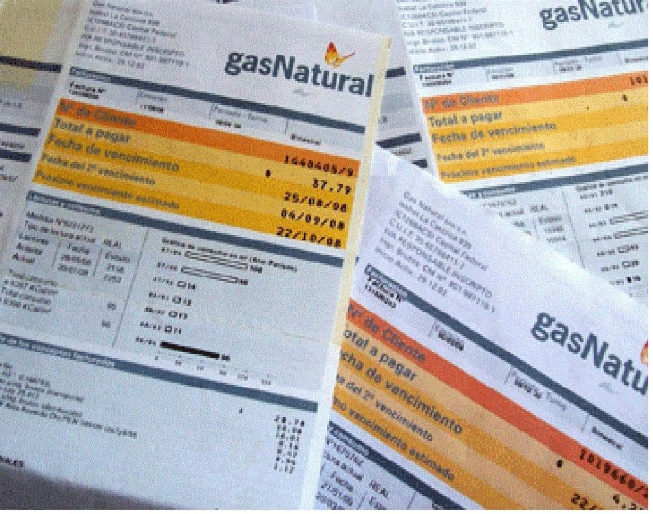 Un juez prohíbe a Gas Natural SUR emitir facturas por consumo de electricidad de más de un año de antigüedad